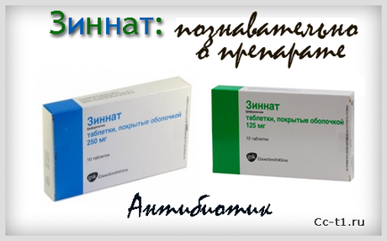 Зіннат - застосування, відгуки і аналоги (зиннат) Зіннат - застосування, відгуки і аналоги