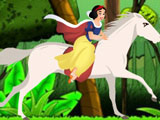 Игра Snow White - конна езда