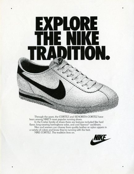 Історія легендарних кросівок nike cortez