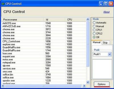 Як правильно налаштувати cpu control