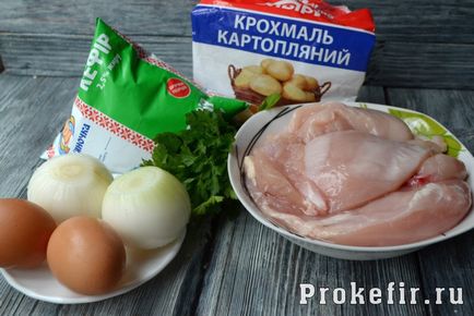 Котлети по-албанською з курки з кефіром - рецепт з фото крок за кроком