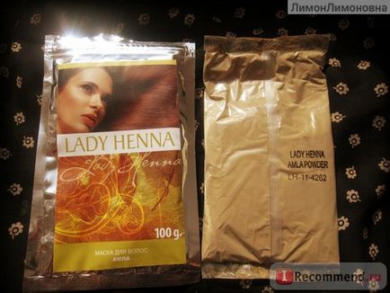 Маска для волосся lady henna - «маска для волосся амла- приголомшливий результат зі своїми нюансами