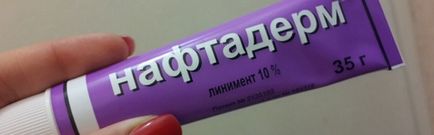 Нафталановая мазь при псоріазі, відгуки на Нафтадерм