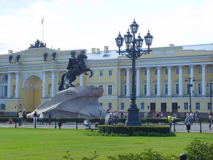 Пам'ятник мідний вершник опис, історія, екскурсії, точна адреса