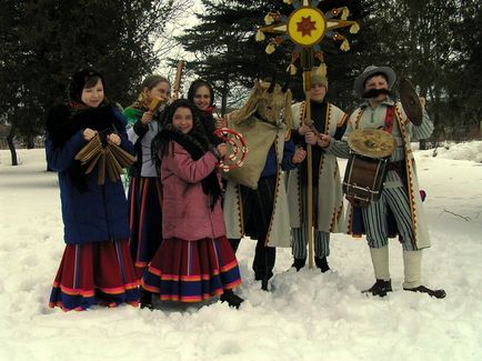 Щедрівки (щедрівки) російською та українською мовою, щедрий вечір