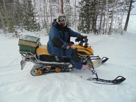 Cнегоход irbis dingo (ірбіс дінго) t125 або «собака на півночі», рибальські тури, платна риболовля,