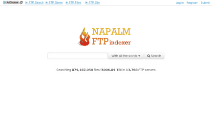 Як здійснити пошук по серверам ftp