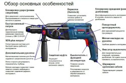 Як вибрати дриль з перфоратором функціональні і конструктивні особливості