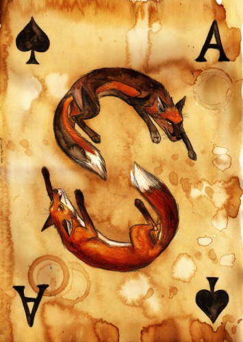 Карти з o-fox (малюнки лисиці) Карти з o-fox
