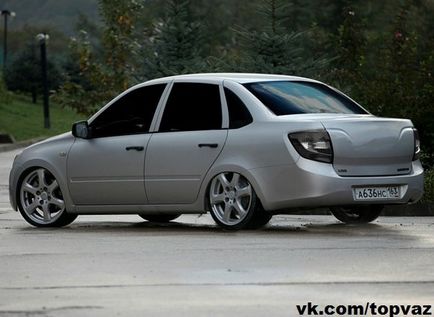 Лада гранта тюнінг - фото тюнінга lada 2190 granta