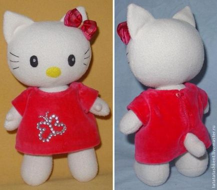 Майстер-клас hello kitty - ярмарок майстрів - ручна робота, handmade