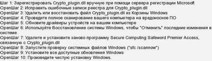 Плагін знайдений, але заблокований, розблокуйте crypto plugin - (див