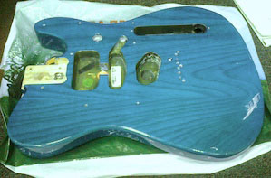 Фарбуємо і ріжемо telecaster (telecaster) Фарбуємо і ріжемо telecaster