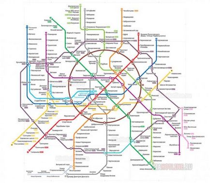 Метро 2017, схема метро москви з новими споруджуваними станціями
