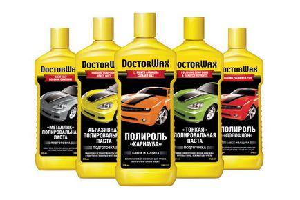 Полірувальні абразивні пасти і захисні поліролі від doctorwax будуть корисні влітку