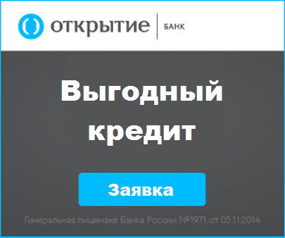 Отримуємо кредит в банку відкритті