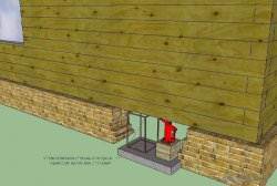 Ремонт фундаменту дерев'яного будинку - посилення, реконструкція і заміна старого фундаменту своїми