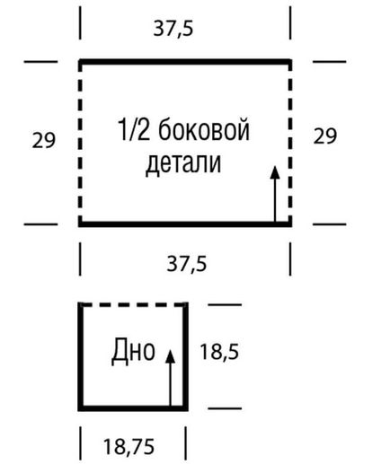 В'язані сумки спицями (схеми і опис)