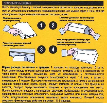 Гризунофф від щурів і мишей як користуватися