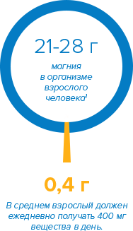 Магне в6®, яка роль магнію в організмі людини симптоми дефіциту магнію