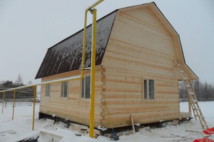 Обв'язка гвинтових паль брусом особливості столбчатого і гвинтового фундаменту (інструкція, фото і