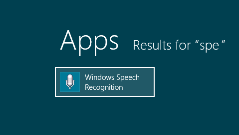 Розпізнавання мови в windows 8
