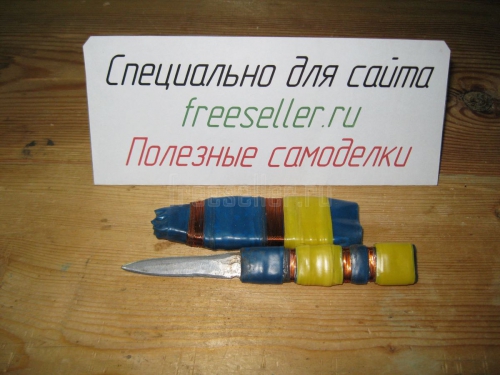 Саморобний ніж з пиляльного полотна - домашній майстер - саморобні інструменти