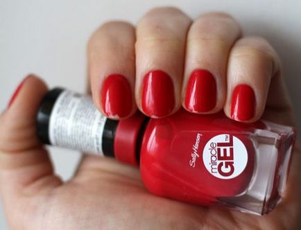 Гель-лак sally hansen як використовувати на нігтях без лампи