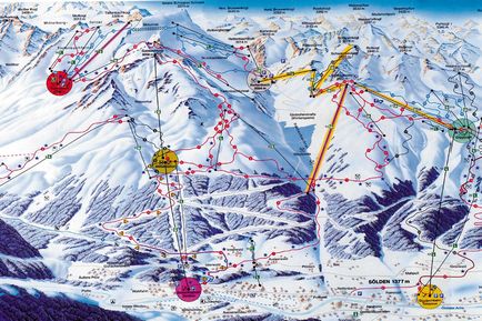 Гірськолижний курорт Зельден як дістатися, готелі, схема гірськолижних трас