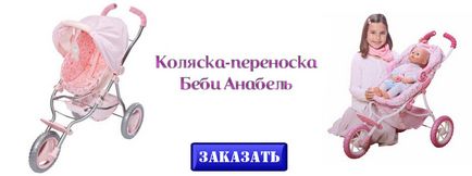 Іграшкова коляска для ляльки критерії вибору і виробники