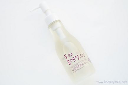 Kbeautyholic ферментоване очищає масло whamisa organic flowers cleansing oil, відгук