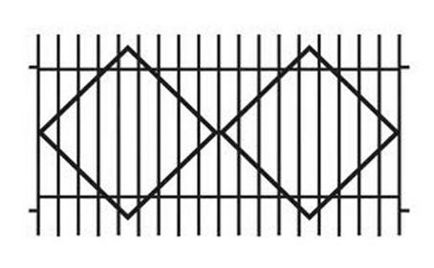 Металеві решітки огорожі зварні, ковані