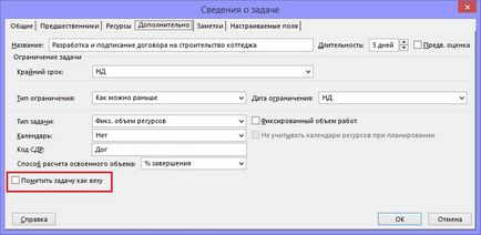 Опис завдань проекту в ms project pro