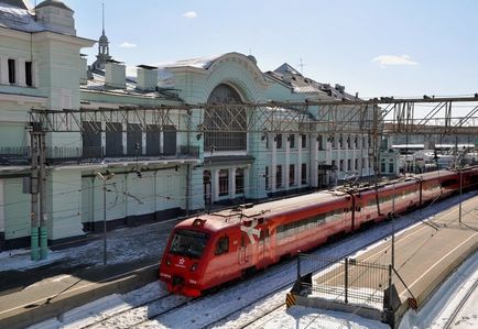 Белоукраінскій вокзал в Москві