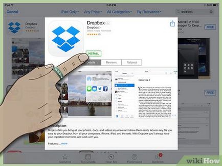 Як використовувати dropbox на ipad