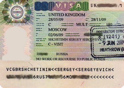 Як оформити візу в Англію - provisa24