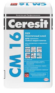 Клей для плитки ceresit см-11-17 т см-9, характеристики і витрата