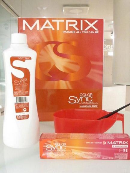 Matrix colour sync палітра, застосування