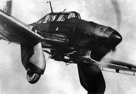 Пікіруючий бомбардувальник ju-87 - один із символів бліцкригу - военное обозрение