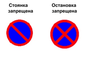 Штраф за стоянку під знаком стоянка заборонена в 2017 році зона дії, знак