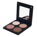 Тіні пресовані в п'ятикольорових палітрі - 5 colours eyeshadows palette - make-up atelier paris