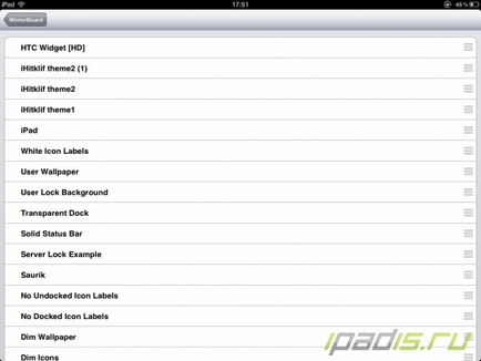 Winterboard для ipad - теми існують!