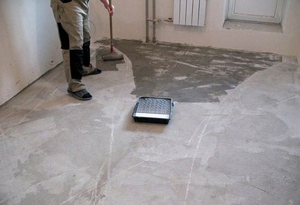 Лепилото за шперплат върху бетонен под, двукомпонентен състав за свързване фурнир и дървесни плочи на бетона