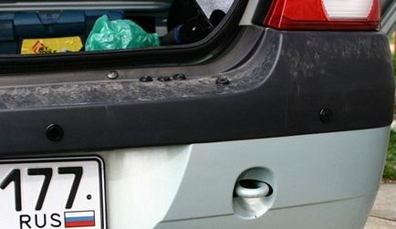 Парктроник рено логан
