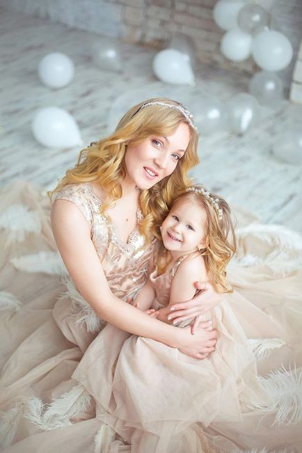 Felesége és kislánya Evgeniya Koshevogo a képen Princess megmutatta új képek