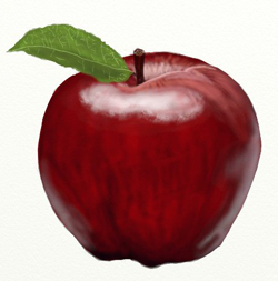 salty Gargle limbs Banana desen treptată - cum să atragă un creion desen un măr de mere,  treptat