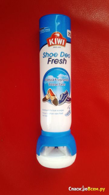 Преглед на дезодорант за обувки киви Део свеж един проблем с неприятна миризма крак, опитайте