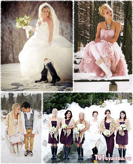 Зимни сватбени обувки снимки - сватба сватба портал тук