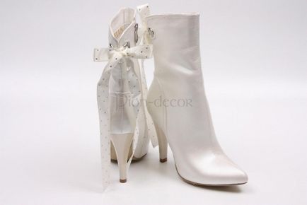 Téli esküvői cipő, hogyan kell kiválasztani cipő a menyasszony