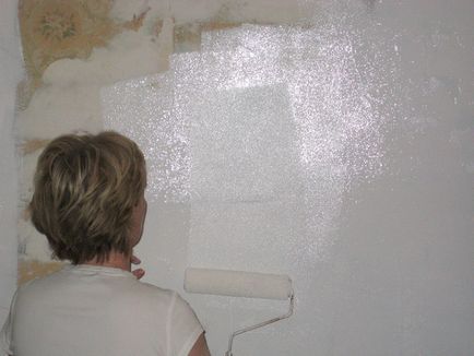 Гланцова боя за стени и тавани инструкции за употреба със собствените си  ръце, видео и снимки